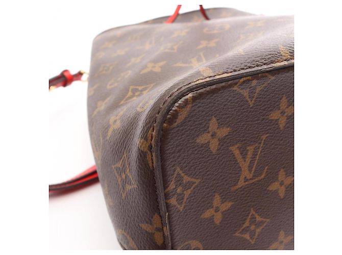 Néonoé Borsa a tracolla Louis Vuitton NeoNoe Monogram Coquelicot Marrone Rosso Monogramma - vista 6