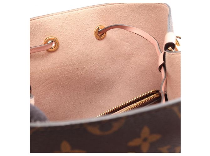 Néonoé Borsa a tracolla Louis Vuitton NeoNoe Monogram Rose Poudre Marrone Rosa Monogramma - vista 10