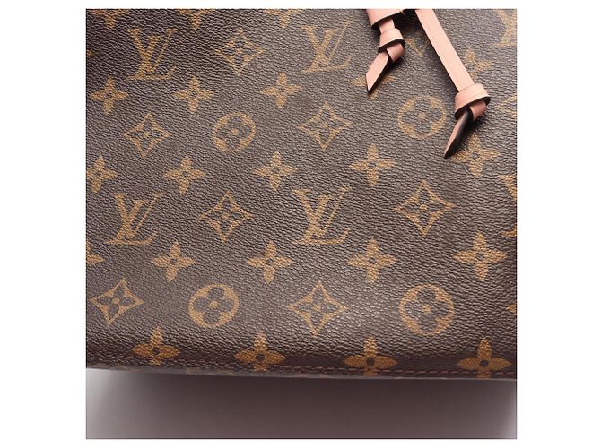 Néonoé Borsa a tracolla Louis Vuitton NeoNoe Monogram Rose Poudre Marrone Rosa Monogramma - vista 12