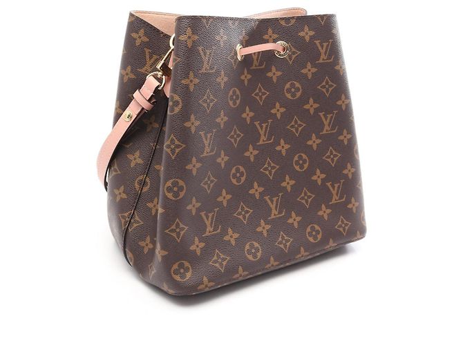 Néonoé Borsa a tracolla Louis Vuitton NeoNoe Monogram Rose Poudre Marrone Rosa Monogramma - vista 2