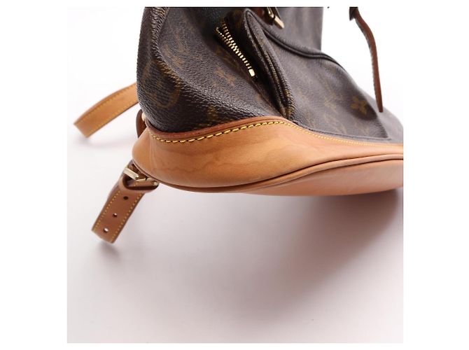 Zaino/Borsa Louis Vuitton Montsouris MM Monogram Marrone Monogramma - vista 10