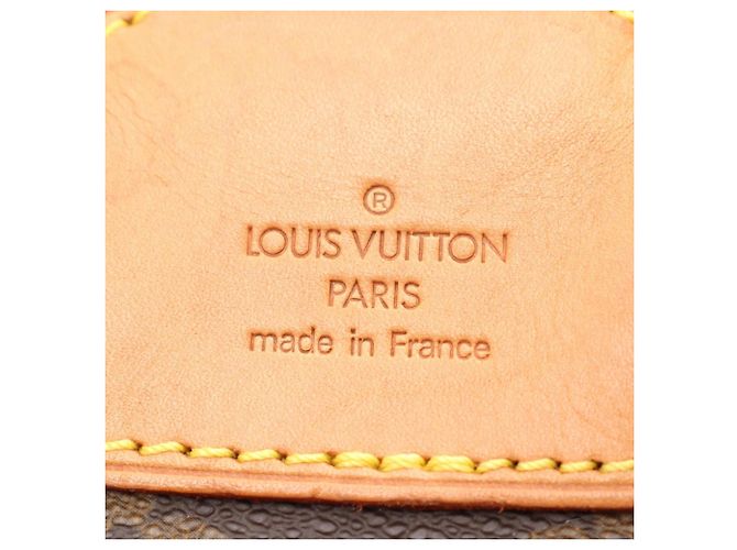 Zaino/Borsa Louis Vuitton Montsouris MM Monogram Marrone Monogramma - vista 4