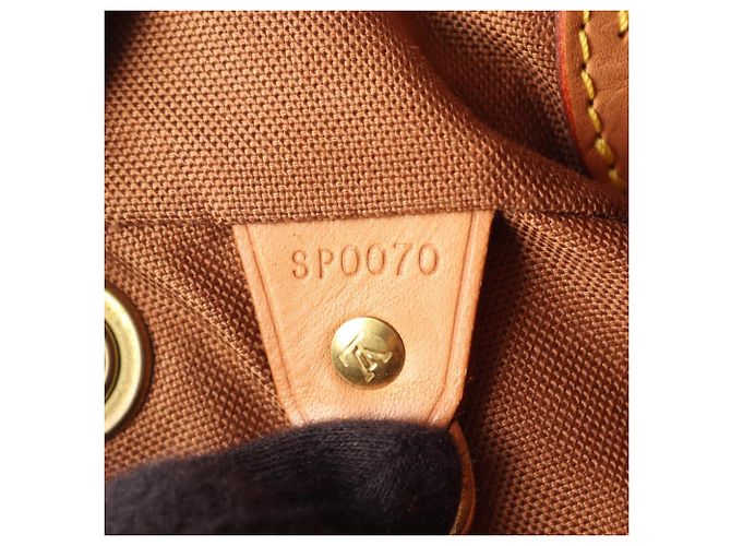 Zaino/Borsa Louis Vuitton Montsouris MM Monogram Marrone Monogramma - vista 5