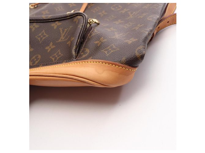Zaino/Borsa Louis Vuitton Montsouris MM Monogram Marrone Monogramma - vista 9