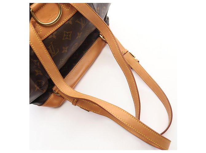 Zaino/Borsa Louis Vuitton Montsouris MM Marrone - vista 11