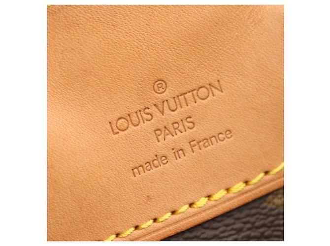 Zaino/Borsa Louis Vuitton Montsouris MM Marrone - vista 4