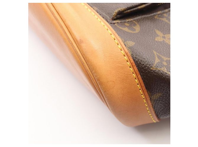 Zaino/Borsa Louis Vuitton Montsouris MM Marrone - vista 6
