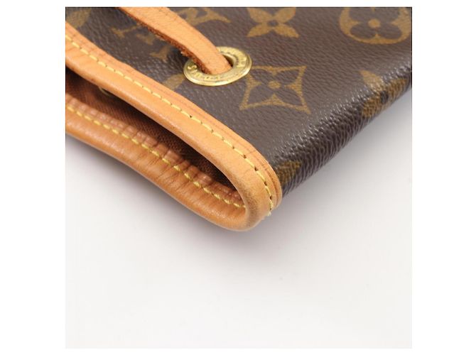 Zaino/Borsa Louis Vuitton Montsouris MM Marrone - vista 8