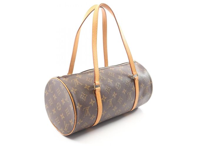 Borsa a mano Louis Vuitton Papillon 30 Marrone Monogramma - vista 2
