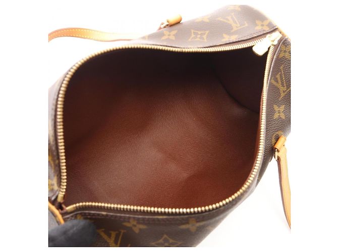 Borsa a mano Louis Vuitton Papillon 30 Marrone Monogramma - vista 3