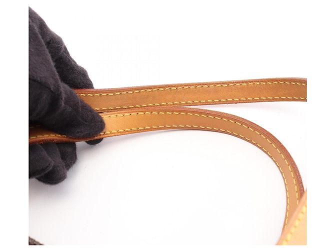 Borsa a mano Louis Vuitton Papillon 30 Marrone Monogramma - vista 11
