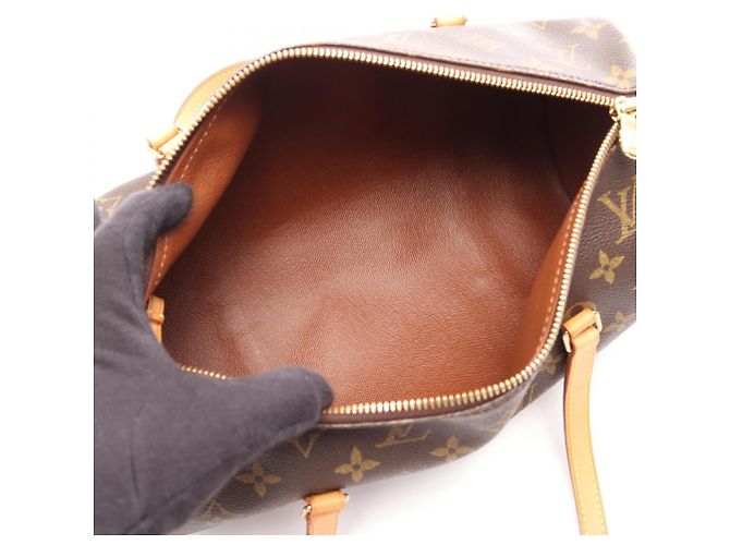 Borsa a mano Louis Vuitton Papillon 30 Marrone Monogramma - vista 3