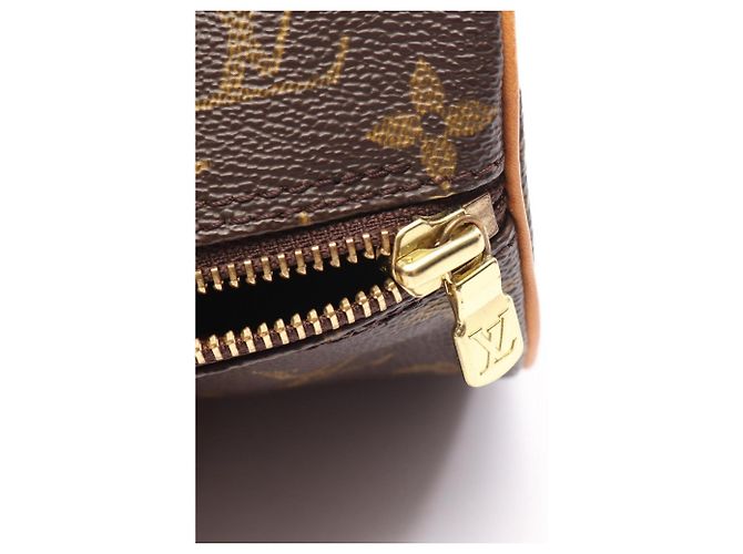 Borsa a mano Louis Vuitton Papillon 30 Marrone Monogramma - vista 6