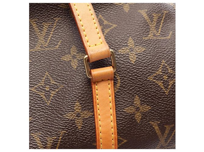 Borsa a mano Louis Vuitton Papillon 30 Marrone Monogramma - vista 7