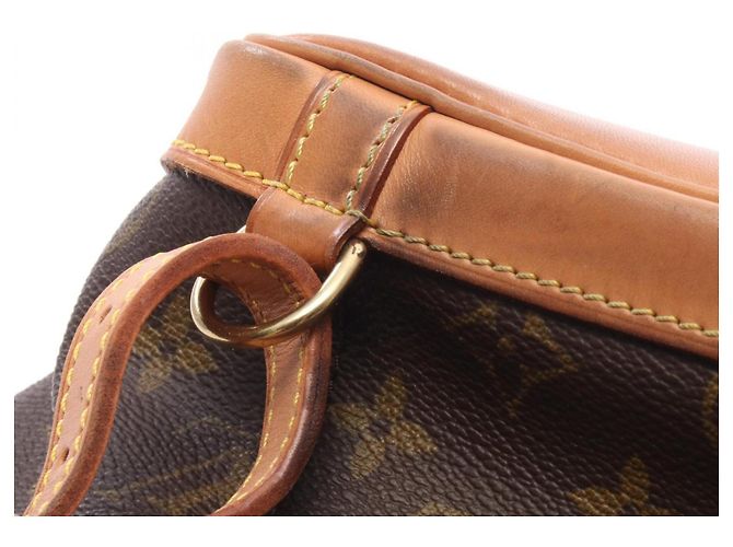 Mochila/Bolso Louis Vuitton Mini Montsouris Castaño Monograma - vista 10
