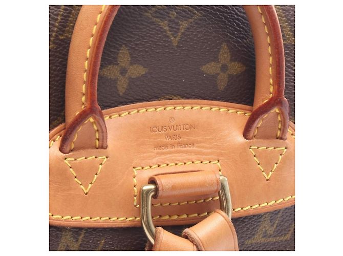 Mochila/Bolso Louis Vuitton Mini Montsouris Castaño Monograma - vista 4