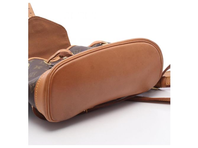 Mochila/Bolso Louis Vuitton Mini Montsouris Castaño Monograma - vista 6