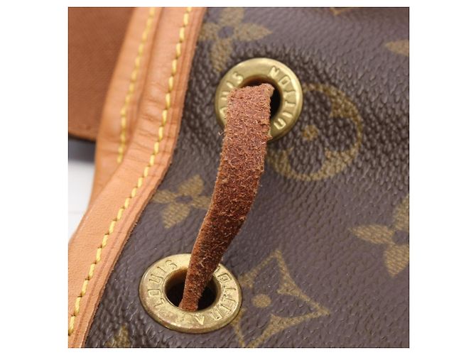 Mochila/Bolso Louis Vuitton Mini Montsouris Castaño Monograma - vista 7