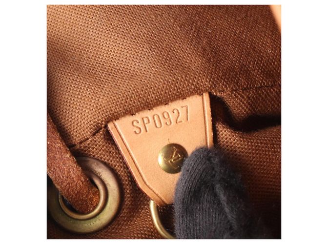 Zaino/Borsa Louis Vuitton Mini Montsouris Marrone Monogramma - vista 5