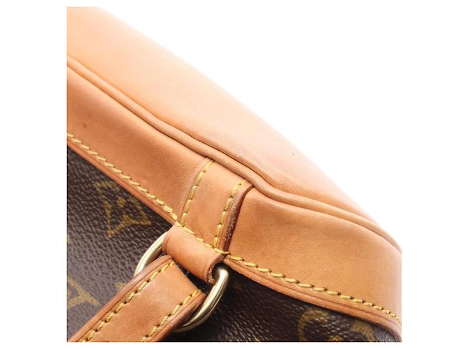 Zaino/Borsa Louis Vuitton Mini Montsouris Marrone Monogramma - vista 8