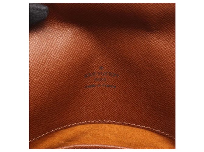 Borsa a tracolla Louis Vuitton Musette Salsa Short Strap Marrone Monogramma - vista 4