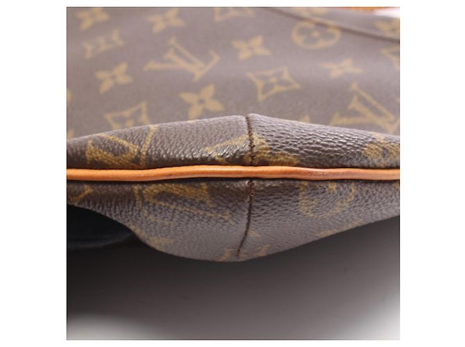 Borsa a tracolla Louis Vuitton Musette Salsa Short Strap Marrone Monogramma - vista 8