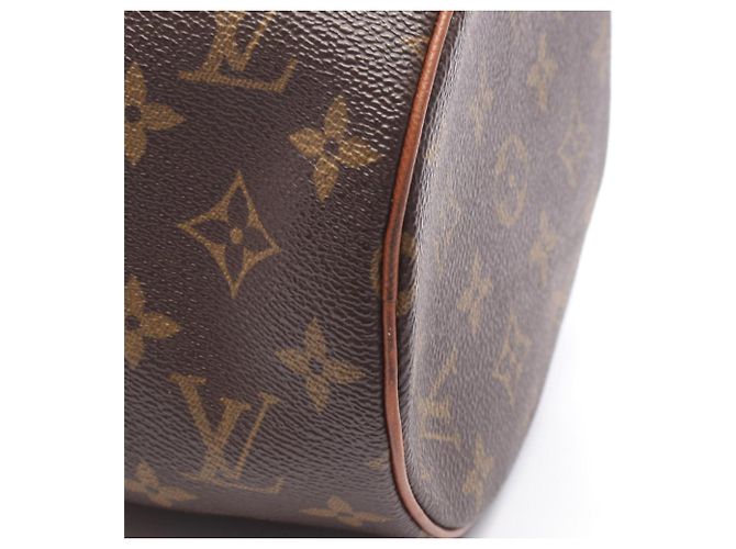 Borsa a mano Louis Vuitton Papillon 30 Monogram Marrone Monogramma - vista 7