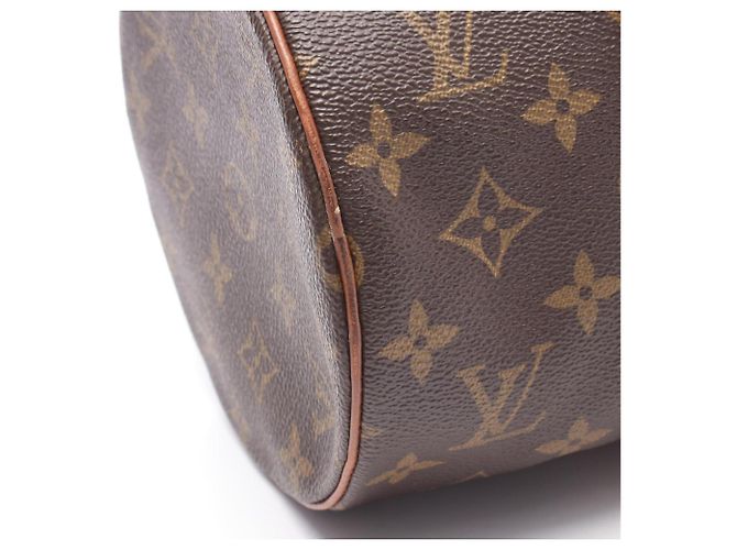 Borsa a mano Louis Vuitton Papillon 30 Monogram Marrone Monogramma - vista 9
