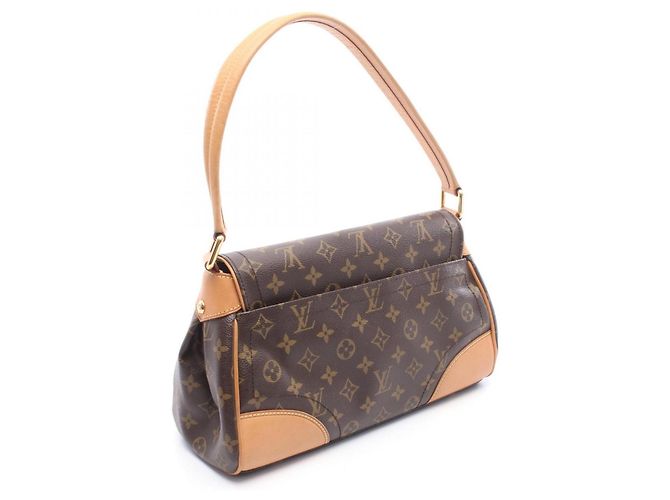Borsa a tracolla Louis Vuitton Beverly MM Marrone Monogramma - vista 2