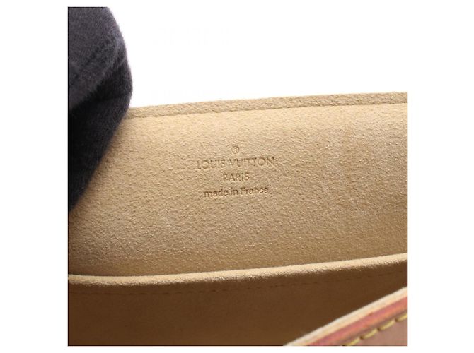 Borsa a tracolla Louis Vuitton Beverly MM Marrone Monogramma - vista 4