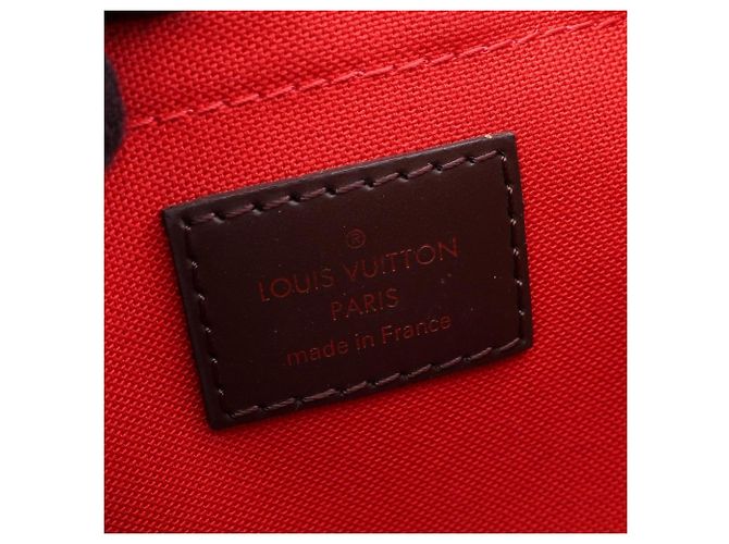 Borsa Louis Vuitton Favorite MM Marrone Damier ebene - vista 4