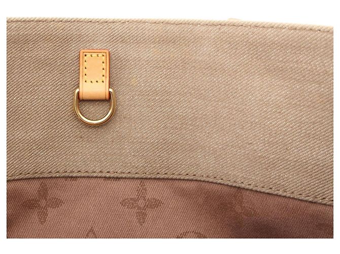 Borsa Tote Louis Vuitton Plan Soleil Cabas PM Marrone Beige - vista 12