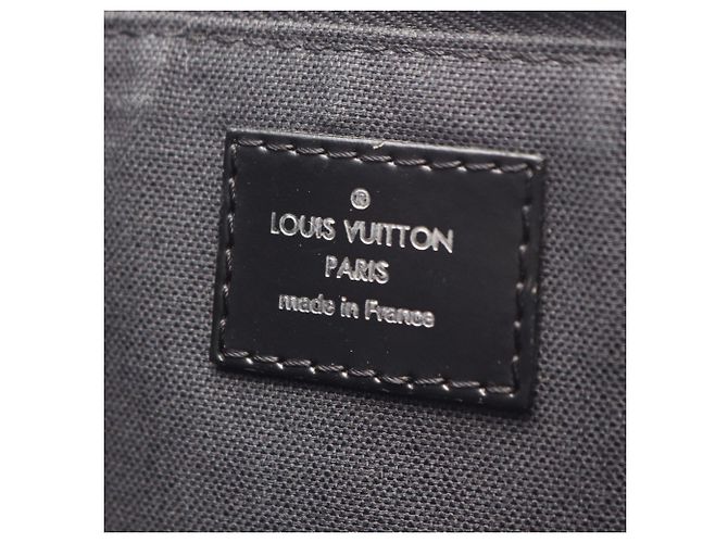 Borsa a tracolla Louis Vuitton Mick PM Damier Graphite Nero - vista 4