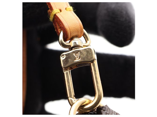 Borsa Louis Vuitton Pochette Accessoires Marrone - vista 10