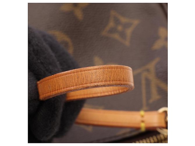 Borsa Louis Vuitton Pochette Accessoires Marrone - vista 11