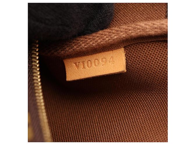 Borsa Louis Vuitton Pochette Accessoires Marrone - vista 5