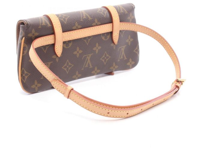 Louis Vuitton Pochette Marelle Monogram Waist Bag Marrone Monogramma - vista 2