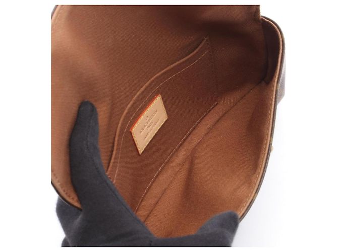 Louis Vuitton Pochette Marelle Monogram Waist Bag Marrone Monogramma - vista 3