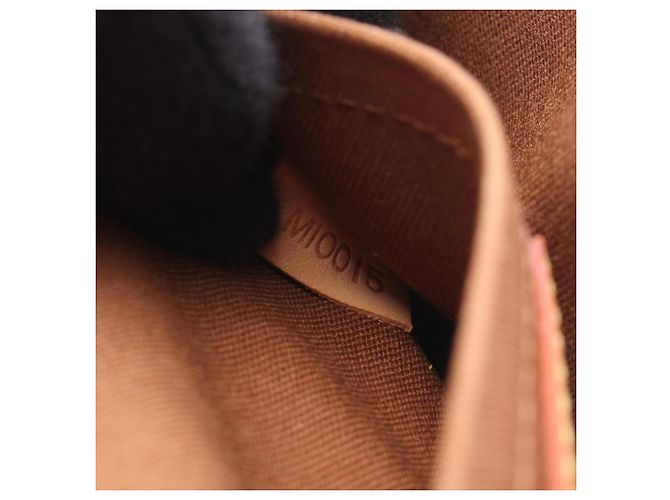 Louis Vuitton Pochette Marelle Monogram Waist Bag Marrone Monogramma - vista 5