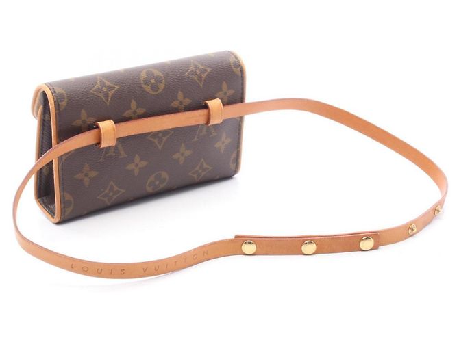 Louis Vuitton Pochette Florentine Monogram Waist Bag Marrone - vista 2
