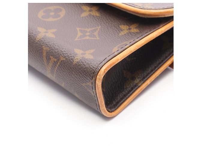 Louis Vuitton Pochette Florentine Monogram Waist Bag Marrone - vista 8