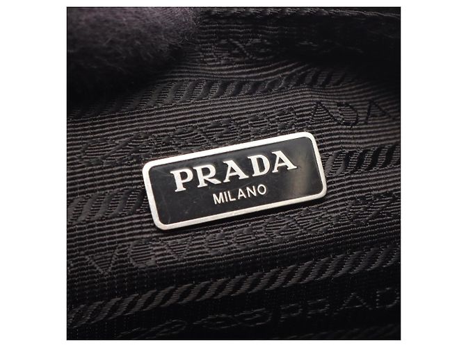 Saffiano Borsa a tracolla 2-Way Prada Re-Edition 2005 Nero - vista 4