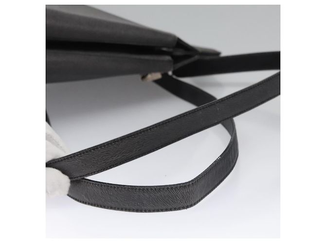 Salvatore Ferragamo Gancini Leather Medium Nero - vista 7
