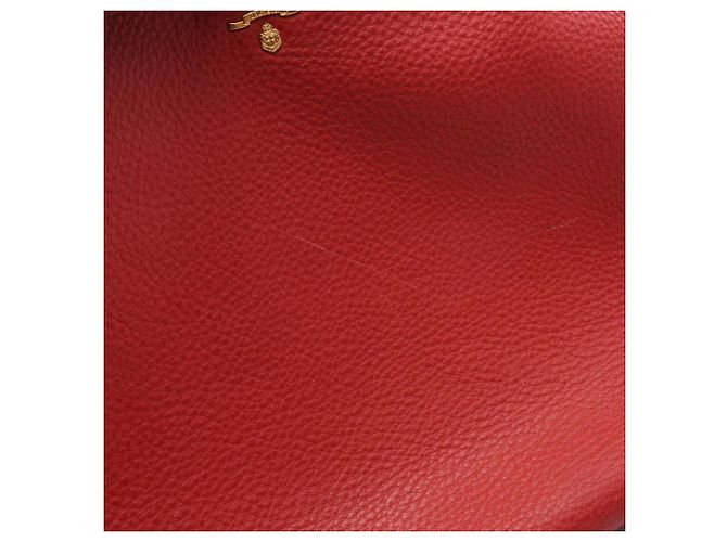 Prada Vitello Daino Schultertasche rot - Ansicht 10