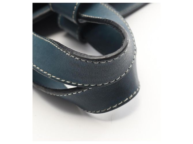 Loewe Hammock Small 2-Way Handtasche Marineblau - Ansicht 10
