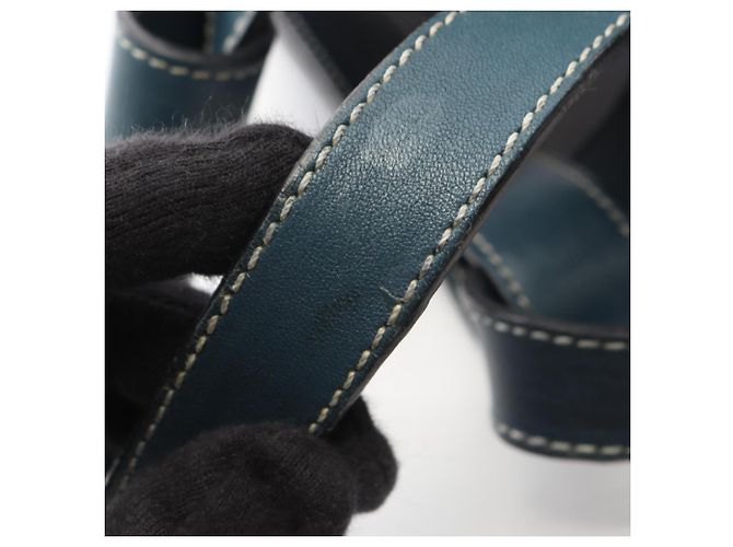 Loewe Hammock Small 2-Way Handtasche Marineblau - Ansicht 12