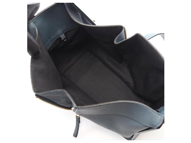 Loewe Hammock Small 2-Way Handtasche Marineblau - Ansicht 3