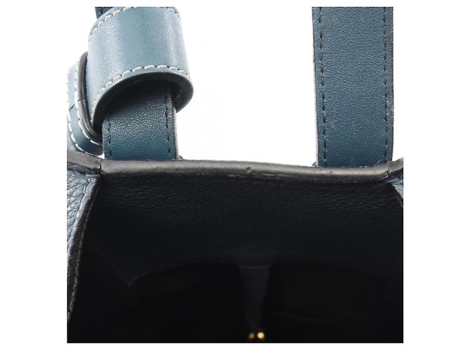 Loewe Hammock Small 2-Way Handtasche Marineblau - Ansicht 6