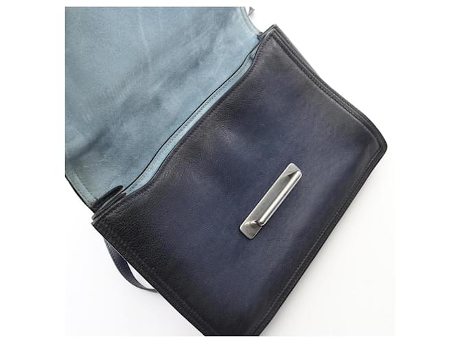 Borsa a tracolla 2-Way Prada Cahier Blu navy - vista 6
