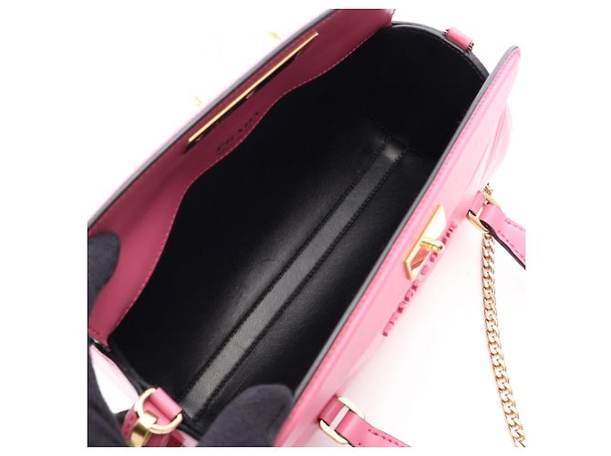 Borsa Prada Civil 2-Way in pelle rosa - vista 3